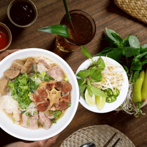 bowl of pho
