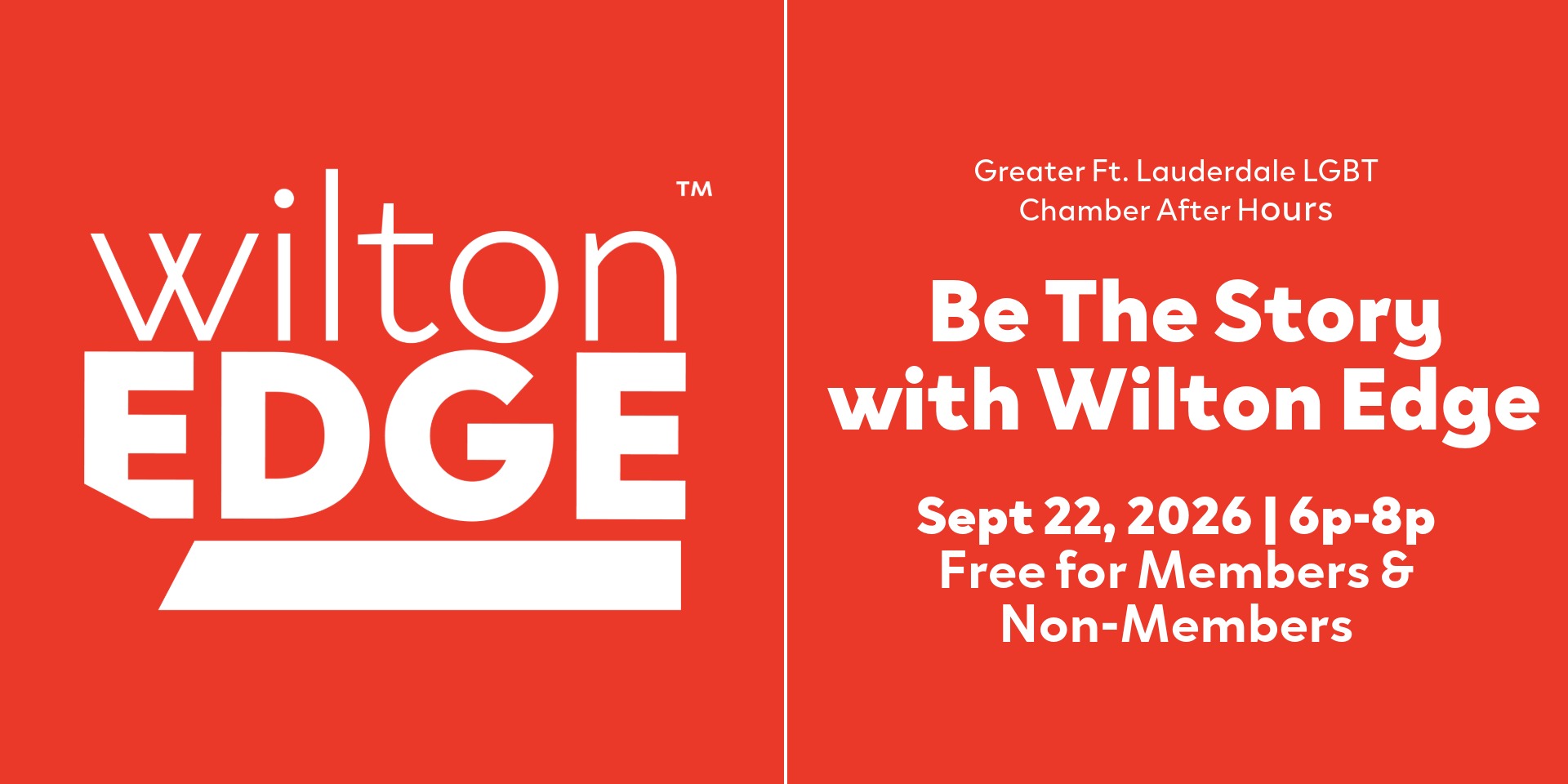 Wilton Edge Event Sept 22 2026 GFLGLCC